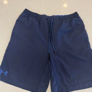Under Armor Men's Navy Athletic Shorts
